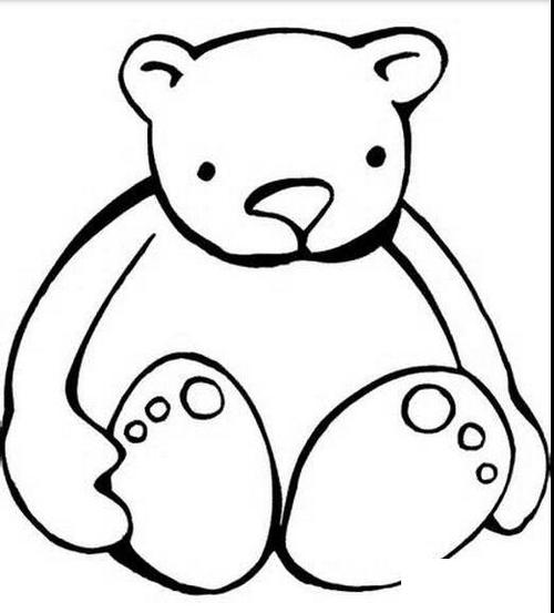 qq红包熊怎么画熊简笔画简单易画彩熊的简笔画可爱熊的简笔画可爱呆萌