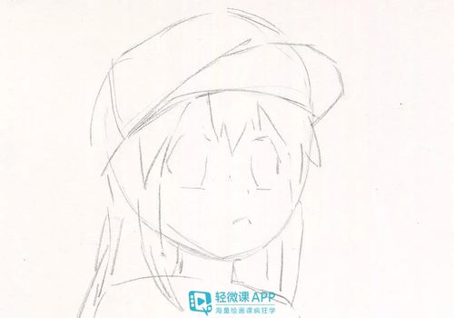 人物简笔画  卡通小女孩简笔画小姑娘素描教程萌萌的动漫人物步骤卡通