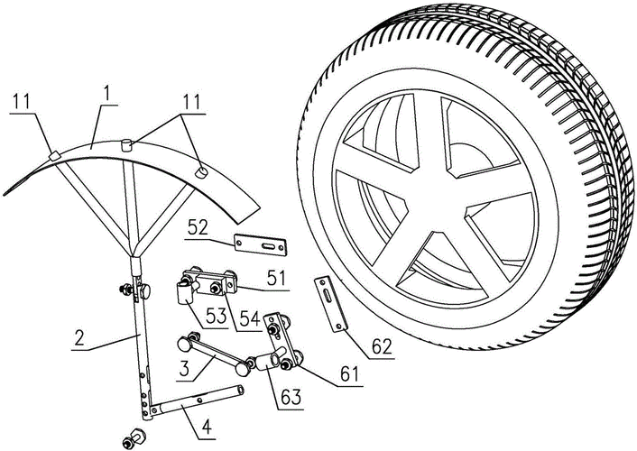 车轮画法图片