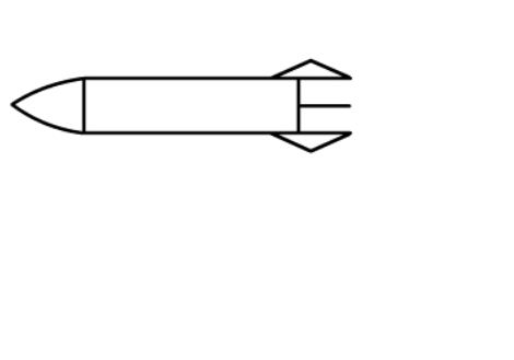火箭筒怎么画简笔画图片
