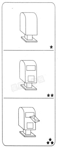 邮局简笔画 简单图片