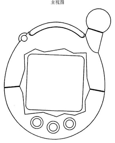 大型游戏机简笔画图片