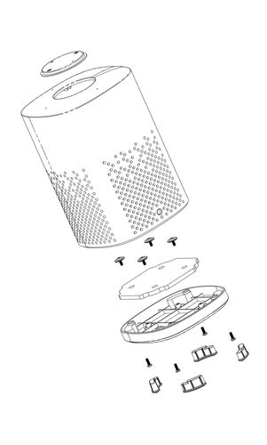 立体声音箱简笔画图片