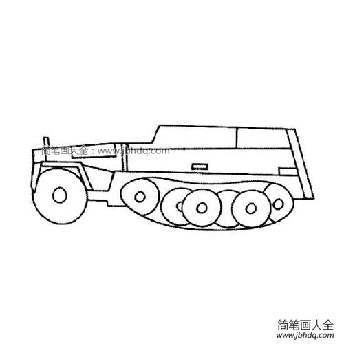 1331 strong 简笔画 /strong 单汽车海报插画3300军用矢量坦克军车