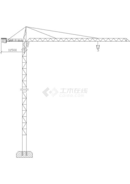 吊塔怎么画简笔画图片